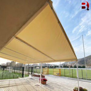 COPERTURA TETTO IN PVC OSCURANTE